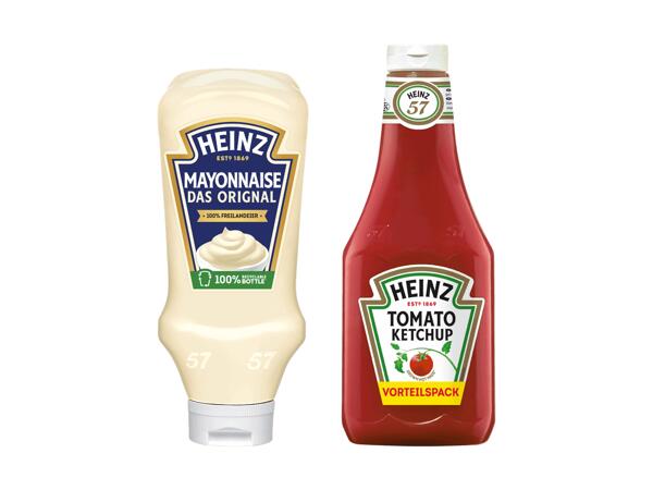 Mayonnaise oder Tomatenketchup