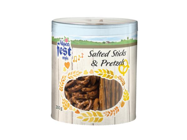 Salted Sticks & Pretzels
