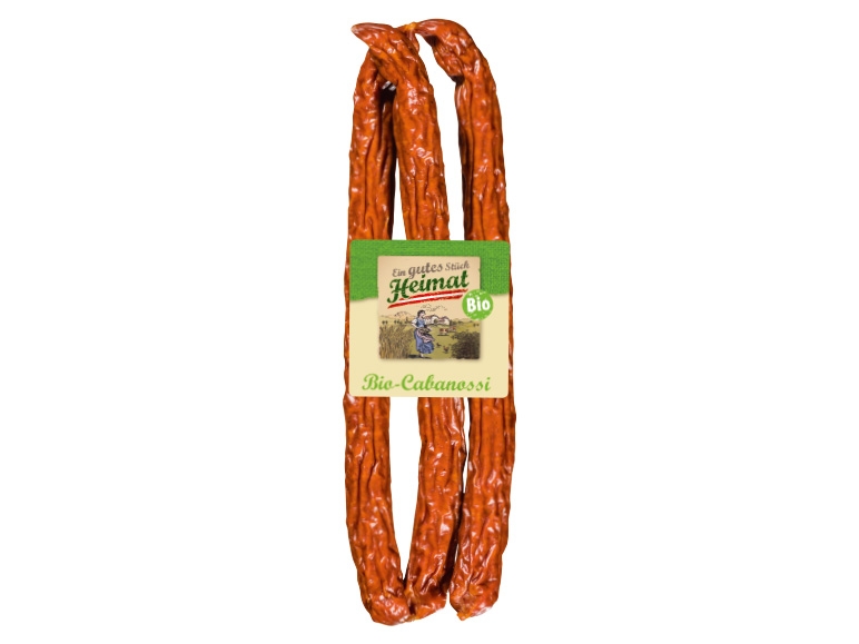 EIN GUTES STÜCK HEIMAT Bio-Cabanossi