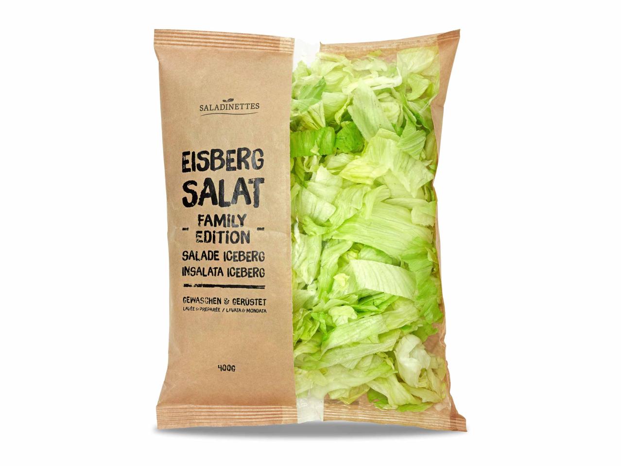 Salade iceberg paquet familial