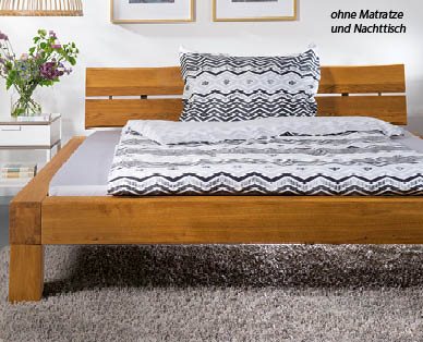MY LIVING STYLE Massiv-Holzbett