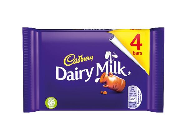 Dairy Milk 4 Bars