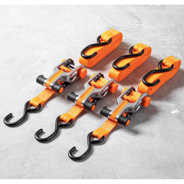 Spanngurt-Set mit T-Griff-Ratsche