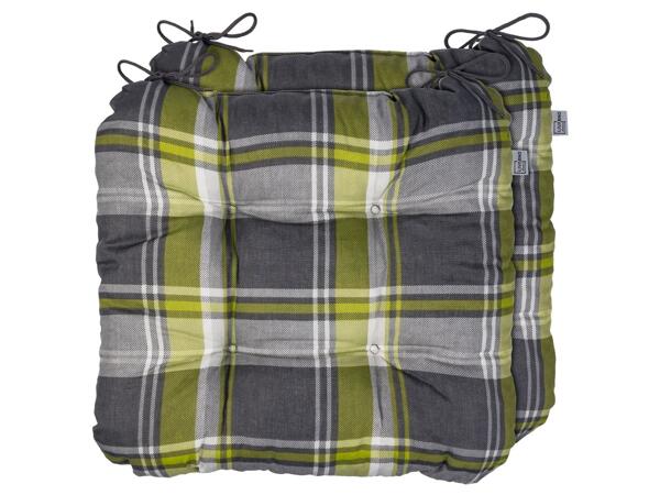 Seat pads 40x43cm, 2 pieces