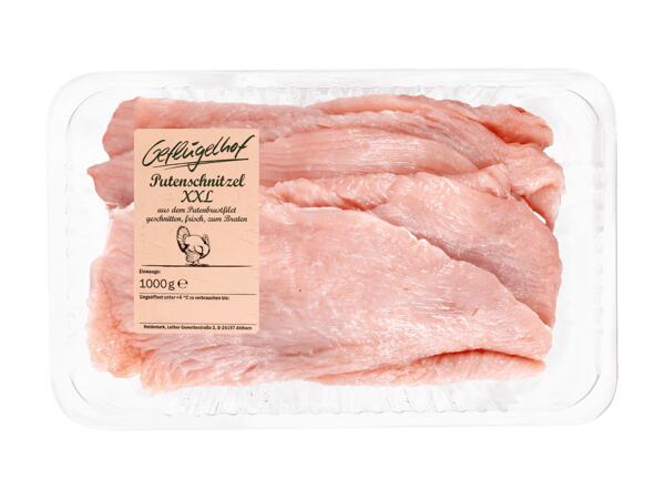 Frische Putenbrustschnitzel