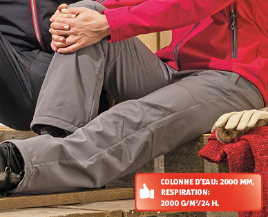 Pantalon softshell pour femmes/hommes CRANE(R)