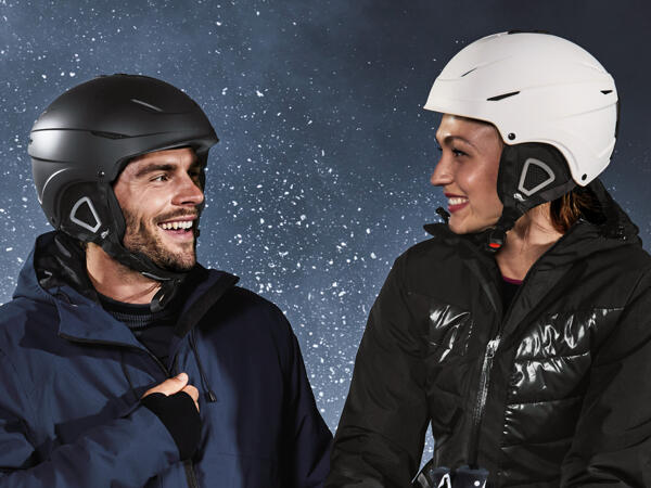 Damen/Herren Ski- und Snowboardhelm ohne Visier