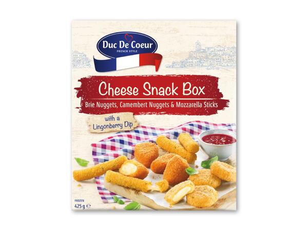 DUC DE COEUR Cheese snack box