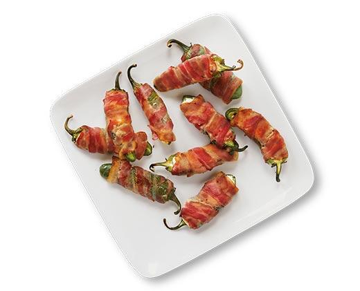 Custom Made Meals Bacon Wrapped Jalapenos