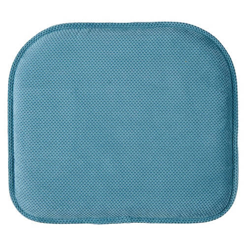 Memory Foam Chair Pad, Blue