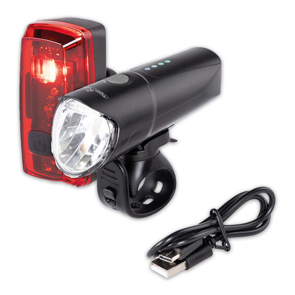 LED-Fahrradleuchten-Set