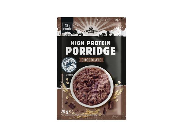 High Protein Porridge with Chocolate