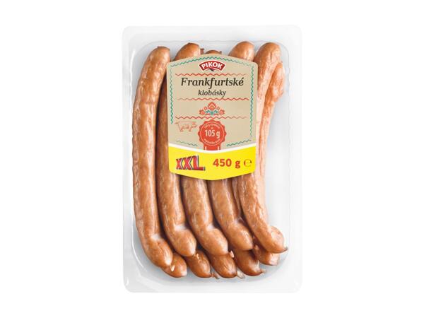 FRANKFURTSKÉ KLOBÁSKY