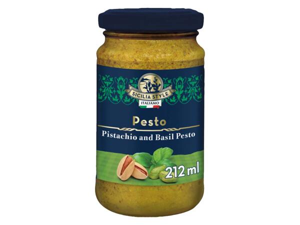 Pistachio and Basil Pesto