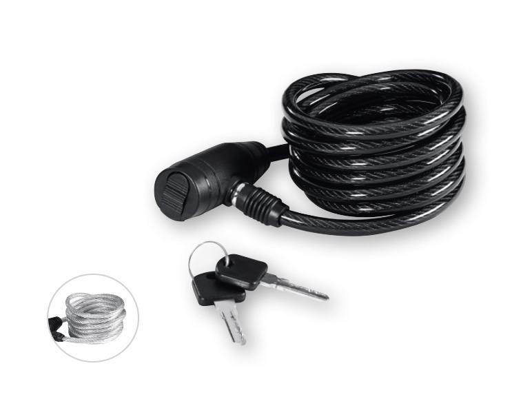 CRIVIT(R) Bicycle Lock 180cm
