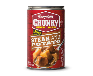 Campbell's Chunky Steak & Potato or Chicken Pot Pie Soup