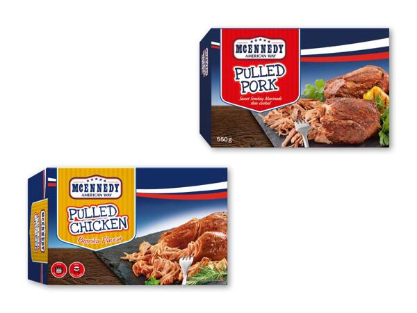MCENNEDY Pulled pork eller slow cooked chicken