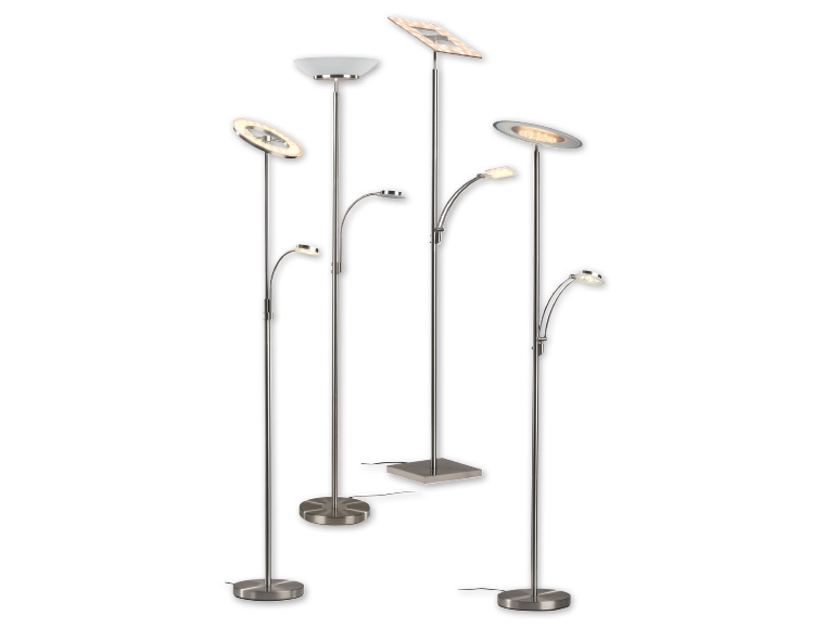 LIVARNO LUX LED Father & Child Uplighter Floor Lamp