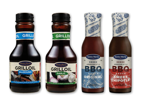 Santa Maria BBQ sauce eller grillolie
