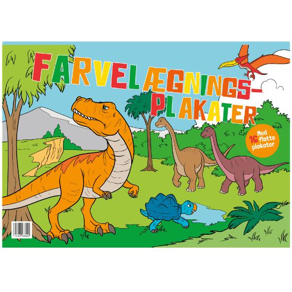 Farve-lægnings-plakater