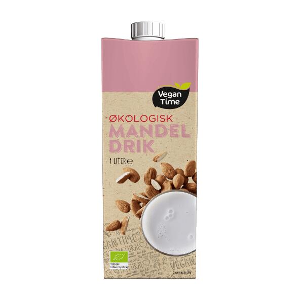 VEGAN TIME 	 				Vegansk og økologisk mandeldrik