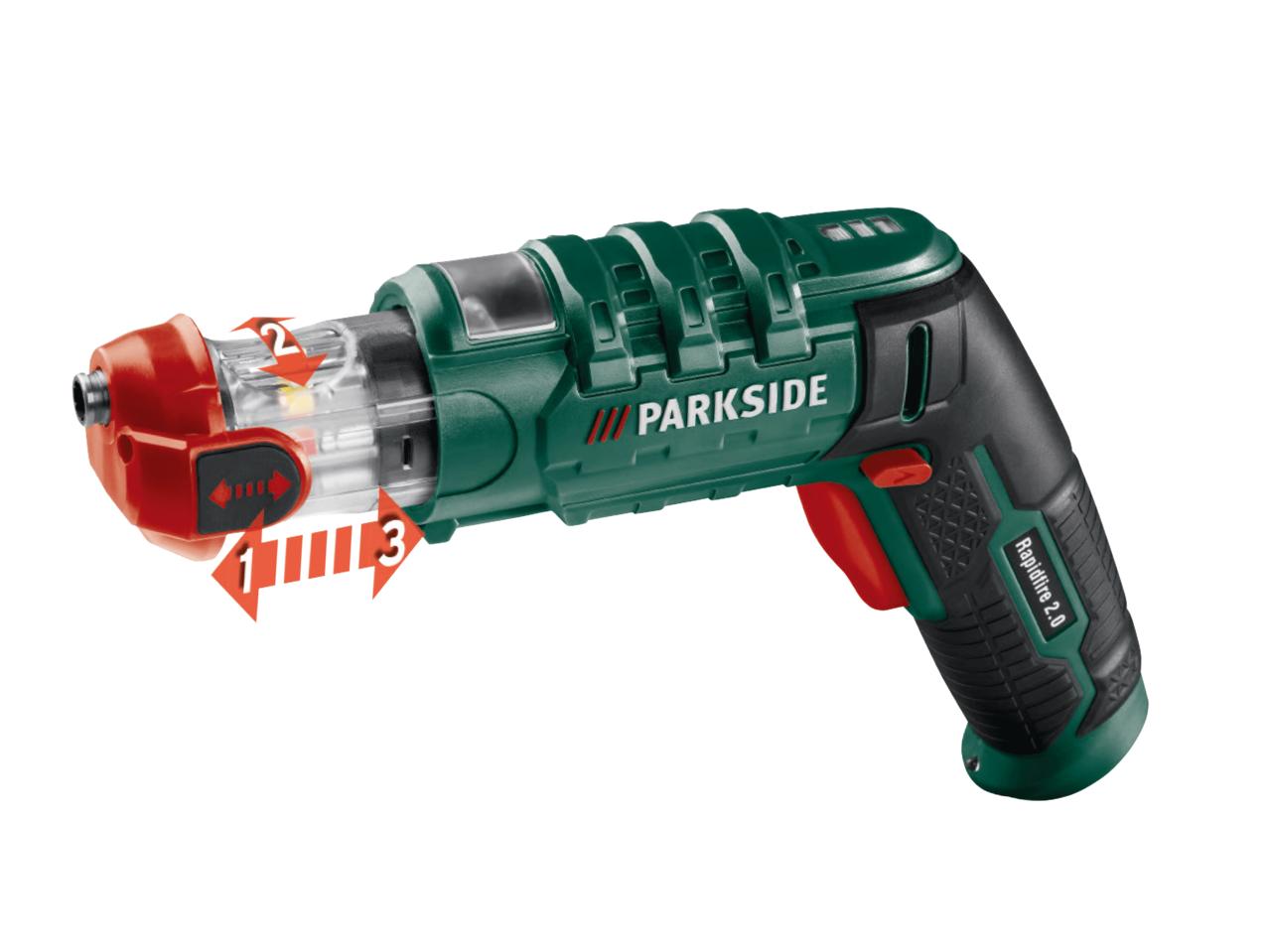 PARKSIDE Cordless Screwdriver Rapidfire 2.0