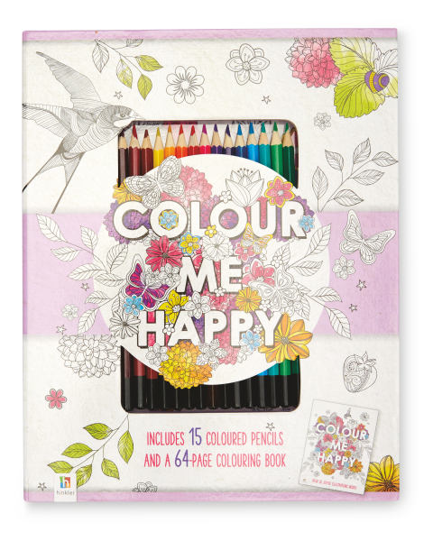 Colour Me Happy Colouring Book