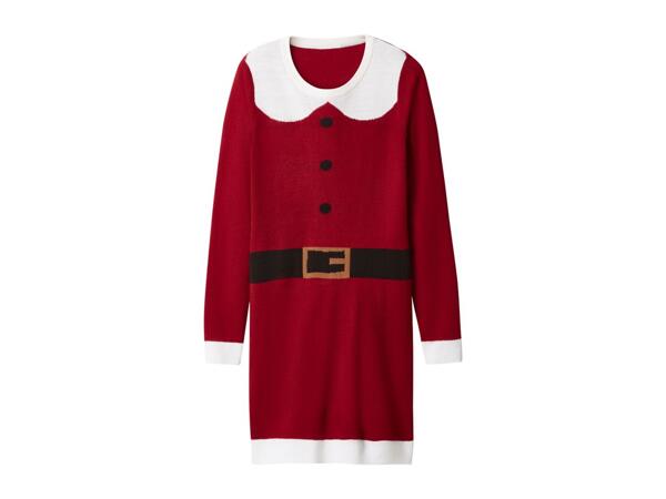 Esmara Ladies' Red Christmas Jumper Dress