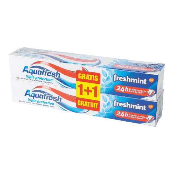 AQUAFRESH(R) Tandpasta, 2 st.