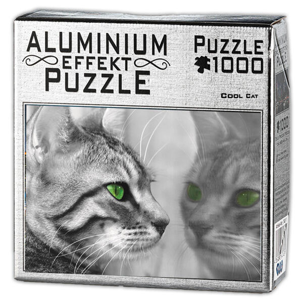 Aluminium-Effekt-Puzzle 1000 Teile