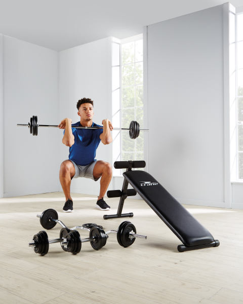 Crane Curl Barbell Set