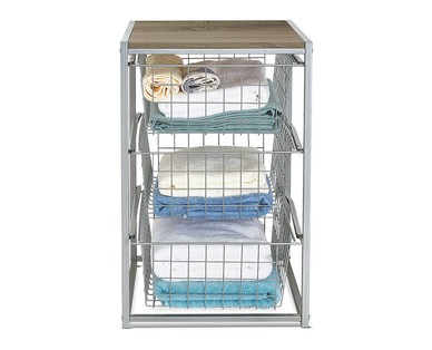 Easy Home 3-Drawer Stackable Organizer