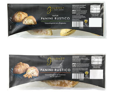 GOURMET 
 PANINI RUSTICO