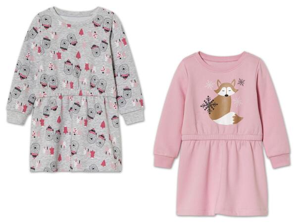 Kleinkinder Sweatkleid
