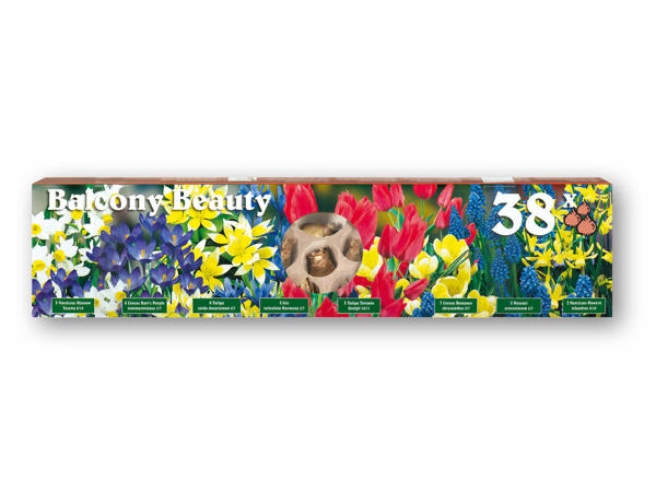 Blomsterløgsbakke til balkon