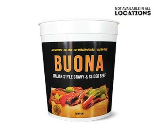 Buona 
 4 lb. Italian Beef