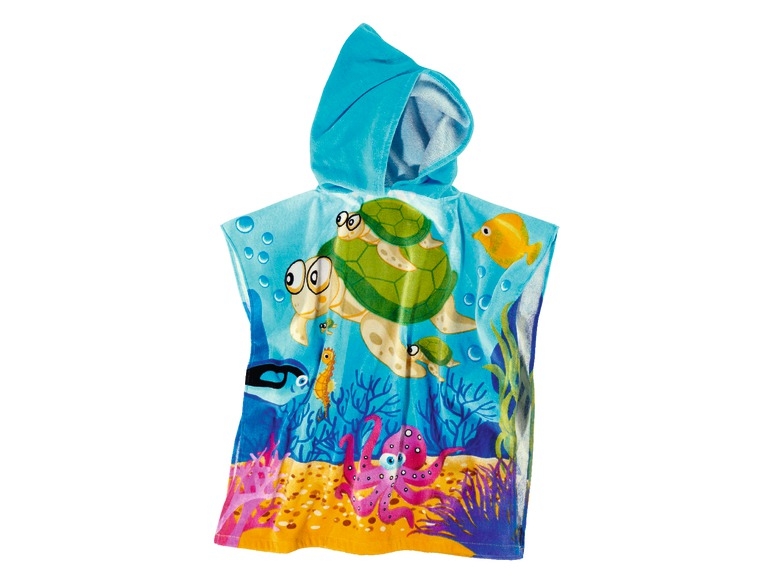 Strandponcho voor kinderen