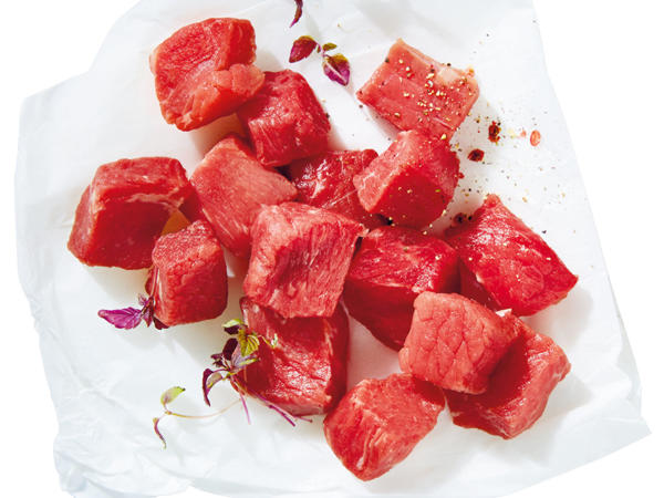 EIN GUTES STÜCK HEIMAT Frisches österreichisches Bio-Rindsgulaschfleisch