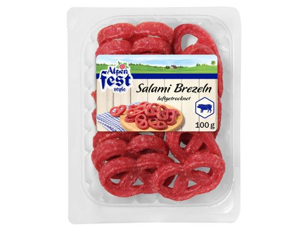 Salami Brezeln