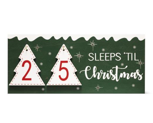 Merry Moments 
 LED Holiday Countdown Sign