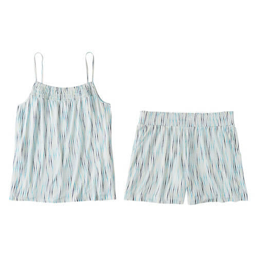 Ladies Cooling Pajamas - Blue, M