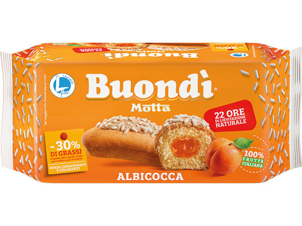 Buondì Cakes with Apricot Filling