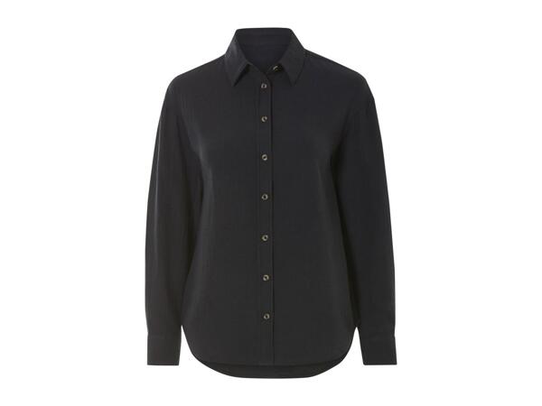 Esmara Ladies' Muslin Long Sleeve Shirt - Black