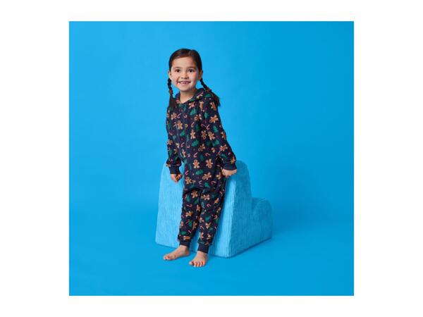 Lupilu Younger Kids' Navy Fluffy Onesie