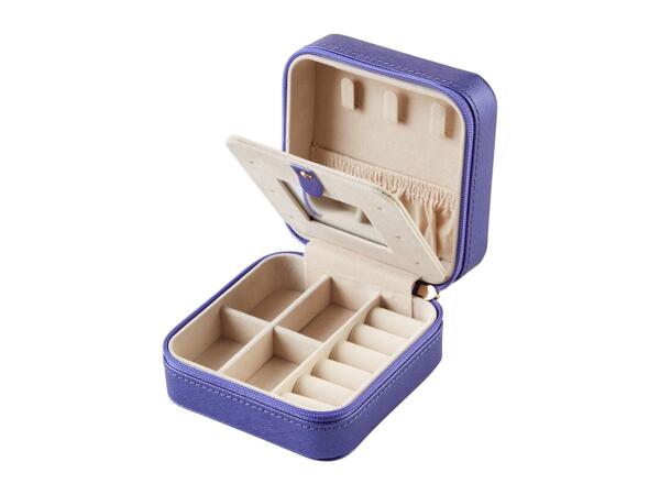 Esmara Purple Travel Jewellery Box