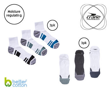 Adult's Fitness Socks 3pk