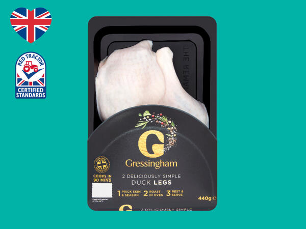 Gressingham 2 British Duck Legs