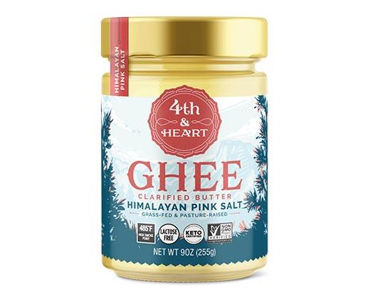 4th & Heart Himalayan Salt or Garlic Ghee