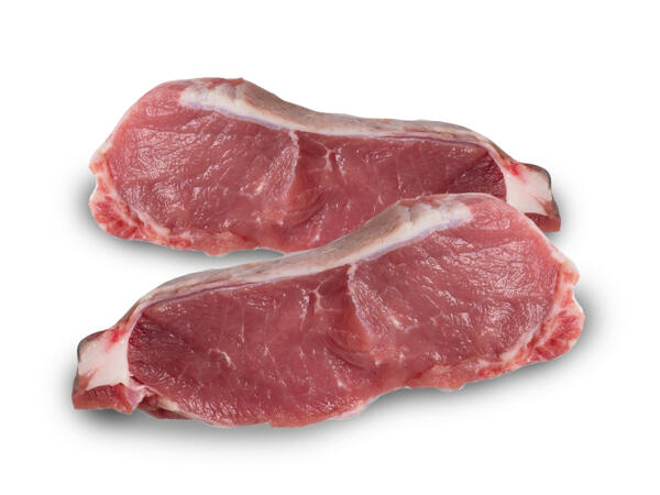 Frisches Rückensteak vom Milchkalb