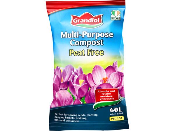 Peat Free Compost 60L